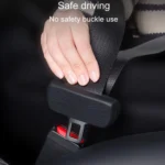 For Tesla Model 3 / Y Car Seat Belt Anti-Collision Silicone Protective Cover - Image 6