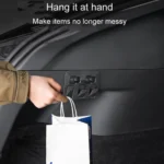 For Tesla Model Y Car Hidden Trunk Modification Button Folding Hook - Image 5