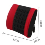 Automotive Universal Electrical Massage Lumbar Cushion Car Lumbar Support Pad - Image 3