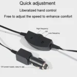 Automotive Universal Electrical Massage Lumbar Cushion Car Lumbar Support Pad - Image 6