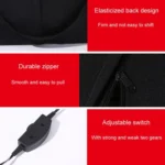 Automotive Universal Electrical Massage Lumbar Cushion Car Lumbar Support Pad - Image 8