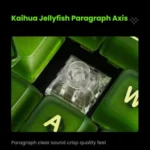 8BitDo Retro87 Mechanical Keyboard Retro RGB Lighting Green Transparent Keyboard With Large Keys - Image 8