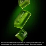 8BitDo Retro87 Mechanical Keyboard Retro RGB Lighting Green Transparent Keyboard With Large Keys - Image 10