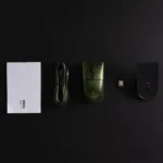 8BitDo Retro R8 Green Translucent Wireless Mouse With Charging Base - Image 11
