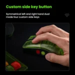 8BitDo Retro R8 Green Translucent Wireless Mouse With Charging Base - Image 8