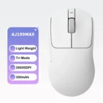 Ajazz AJ199 MAX Wireless 2.4GHz Wired BT Tri-Mode Mouse PAW3395 Lightweight Gaming Mouse - Image 2