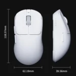 Ajazz AJ199 MAX Wireless 2.4GHz Wired BT Tri-Mode Mouse PAW3395 Lightweight Gaming Mouse - Image 3