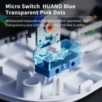 Ajazz AJ199 MAX Wireless 2.4GHz Wired BT Tri-Mode Mouse PAW3395 Lightweight Gaming Mouse - Image 7