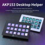 Ajazz AKP153 Multifunctional Console Panel Desktop Assistant Live Stock Tuning Custom Programming Mini Keyboard - Image 3