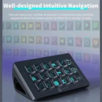 Ajazz AKP153 Multifunctional Console Panel Desktop Assistant Live Stock Tuning Custom Programming Mini Keyboard - Image 7