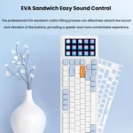 Ajazz AKP815 81 Keys Wired Mechanical Keyboard RGB Backlit LCD Screen Visual Programming Custom Driver Gaming Keyboard - Image 9