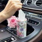 Flower Car Table Tissue Box Holder Tube - Image 5