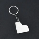 Diamond Dripping Glue Piano Metal Keychain Pendant - Image 4