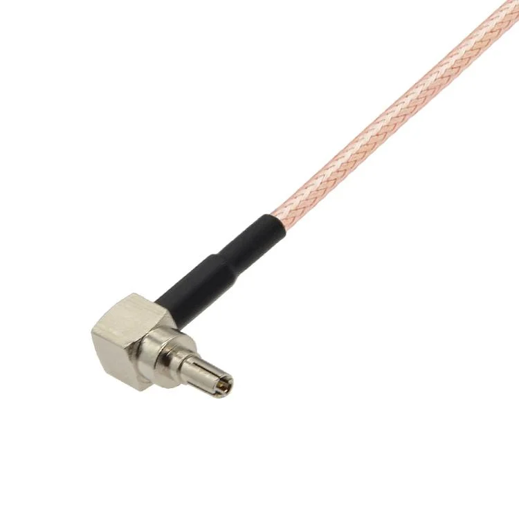 TBD06058129_B1.webp F Male Straight to CRC9 Male 90 Degree Coaxial RF Cable RG316 Jumper Cable - Image 2