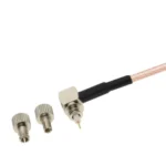 F Male Straight To Dual TS9 / CRC9 Male Degree Coaxial RF Cable RG316 Jumper Cable - Image 2