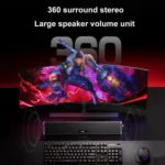 Havit M15 RGB Lighting Effect Dual Speaker Stereo Desktop Computer Wired Speaker - Image 5