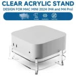 For MAC Mini M4 Desktop Acrylic Storage Bracket - Image 3