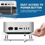 For MAC Mini M4 Desktop Acrylic Storage Bracket - Image 4