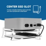 For MAC Mini M4 Desktop Acrylic Storage Bracket - Image 5