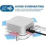 For MAC Mini M4 Desktop Acrylic Storage Bracket - Image 6