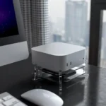 For MAC Mini M4 Desktop Acrylic Storage Bracket - Image 7