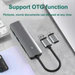 Blueendless Type-C Expansion Dock Multifunctional HUB Docking Station - Image 3