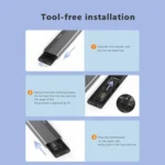 Blueendless 2818SN M.2 Nvme / Sata Dual-protocol Mobile Hard Disk Box - Image 9