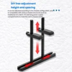 FinalCool Aluminum Alloy Adjustable Graphics Card Bracket Chassis Fan Position Graphics Holder Support - Image 4