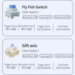 Ajazz AK870 Wireless Bluetooth Tri-mode Mechanical Keyboard RGB DIY Custom Hot Swap Gaming Keyboard - Image 6