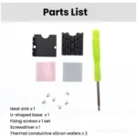 FinalCool  M.2 2230 SSD Heat Sink Aluminum Solid Disk Drive Radiator - Image 6