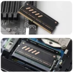 2pcs /Pack JEYI Pure Copper Graphene Laptop Memory Heatsink Radiator for DDR5 DDR4 DDR3 - Image 3