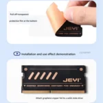 2pcs /Pack JEYI Pure Copper Graphene Laptop Memory Heatsink Radiator for DDR5 DDR4 DDR3 - Image 5
