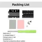 FinalCool M.2 2242 SSD Solid State Drive Heat Sink Aluminum Radiator - Image 9