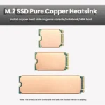 Pure Copper SSD Heat Sink for Game Consoles / Laptops / Mini Hosts - Image 2