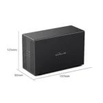 Blueendless DB3502F USB3.0/Type-C Non-array 2.5/3.5-inch Dual-Bay Mobile Hard Disk Box - Image 2