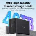 Blueendless DB3502F USB3.0/Type-C Non-array 2.5/3.5-inch Dual-Bay Mobile Hard Disk Box - Image 5