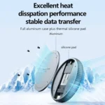 Blueendless M3NPD M.2 NVMe 2230/2242 Magnetic Phone Hard Disk Box - Image 8