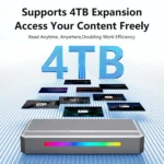 Blueendless M.2 Nvme SSD Box 40Gbps Hard Drive Reader - Image 5