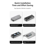 Blueendless M.2 Nvme SSD Box 40Gbps Hard Drive Reader - Image 7