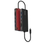 Blueendless Type-C Gigabit Ethernet Port Multi-Screen Different Display HUB - Image 2