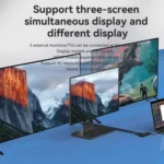 Blueendless Type-C Gigabit Ethernet Port Multi-Screen Different Display HUB - Image 4