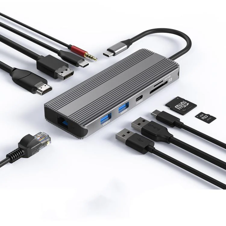 TBD0605834001.webp Blueendless Multifunctional Type-C HD Gigabit Network Docking Station - Image 1