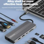 Blueendless Multifunctional Type-C HD Gigabit Network Docking Station - Image 5