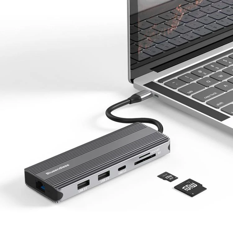 TBD06058340_B6.webp Blueendless Multifunctional Type-C HD Gigabit Network Docking Station - Image 7