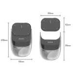 Cheerdots 2 Smart Magnetic Split Air Mouse Wireless Charging Bluetooth Dual Mode Mouse - Image 4