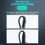 Mono Cable 2Pin AUX Single Head Cable Speaker Audio Power Cord Audio Cord, Length: 25cm - Image 9