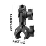 Camera Clip Motorcycle Bicycle Handlebar Crab Clamp For Sports Camera - Image 7