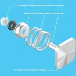 TELESIN For GoPro HERO8 Black 50m Waterproof Protective Case Diving Case Sports Camera Accessories - Image 11