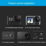 TELESIN Sports Camera Motorcycle Helmet Chin Mount Bracket For GoPro HERO Series / DJI Osmo Action / Insta360 - Image 13