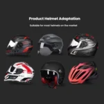 TELESIN Sports Camera Motorcycle Helmet Chin Mount Bracket For GoPro HERO Series / DJI Osmo Action / Insta360 - Image 14